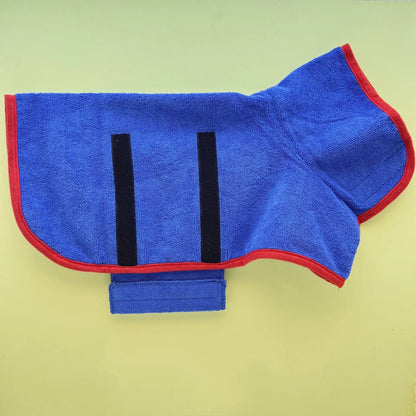 Dog bathrobe, absorbent pet quick drying - bath towel